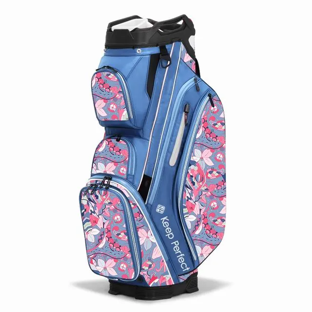 golf staff bag and cart bag size and weight difference