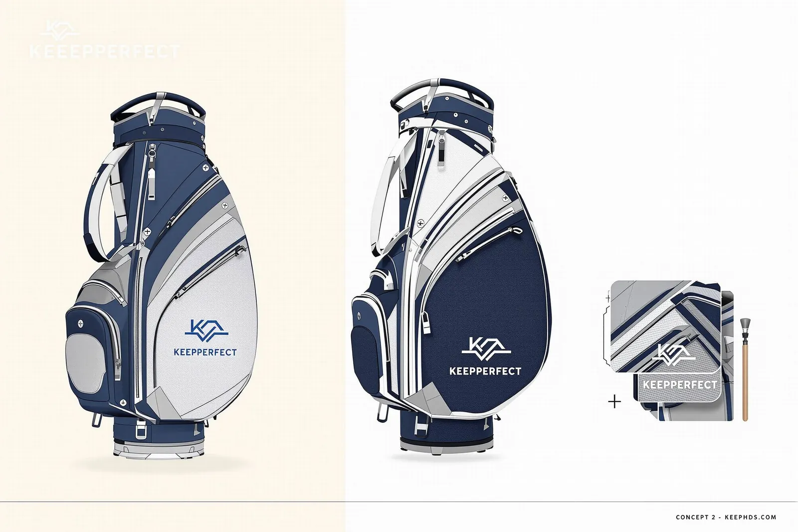 golf bag sustainability eco-friendly design concept