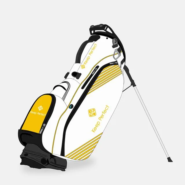 premium materials in a pro-level golf stand bag