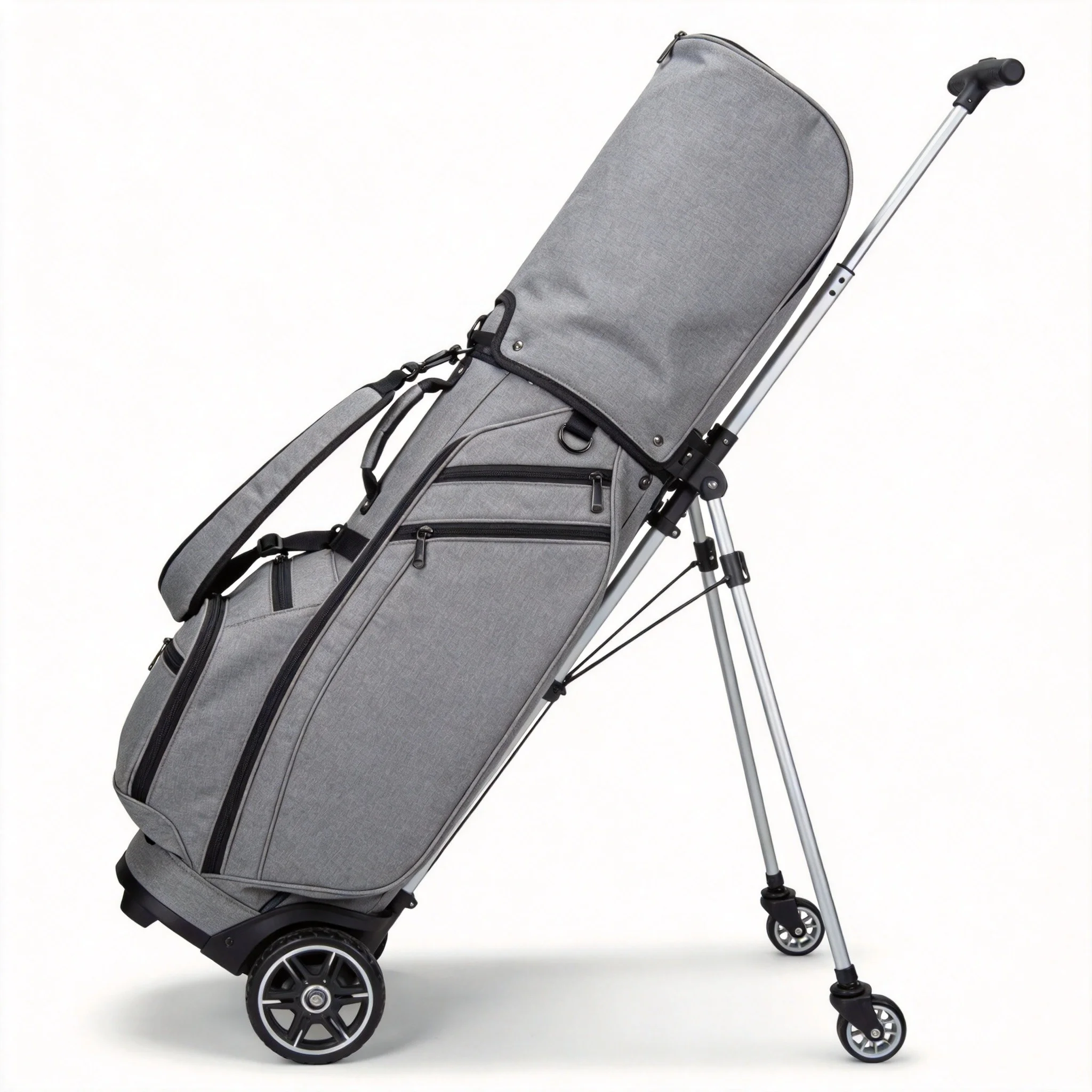 golf travel bag with wheels for long airport trips