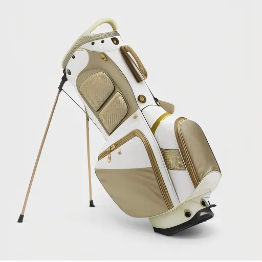 customized golf staff bag with logo and embroidery