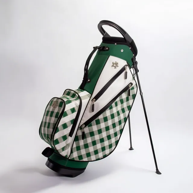 professional golf staff bag for coaching with organized pockets
