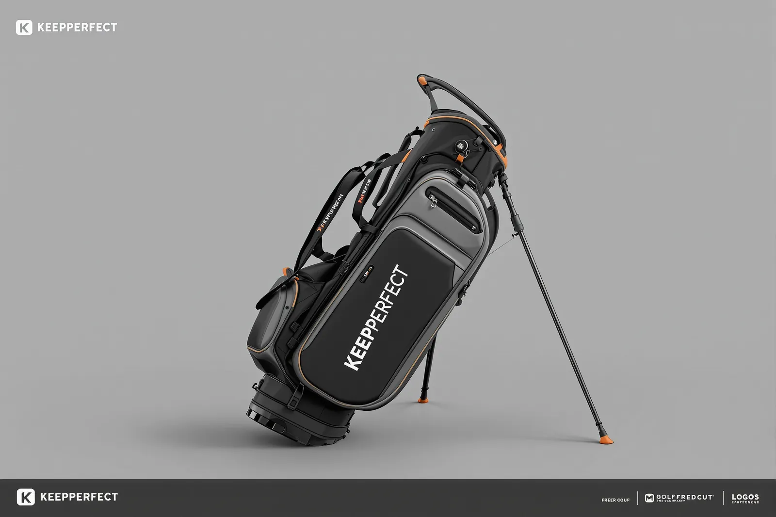 golf staff bag compartments for valuables and accessories