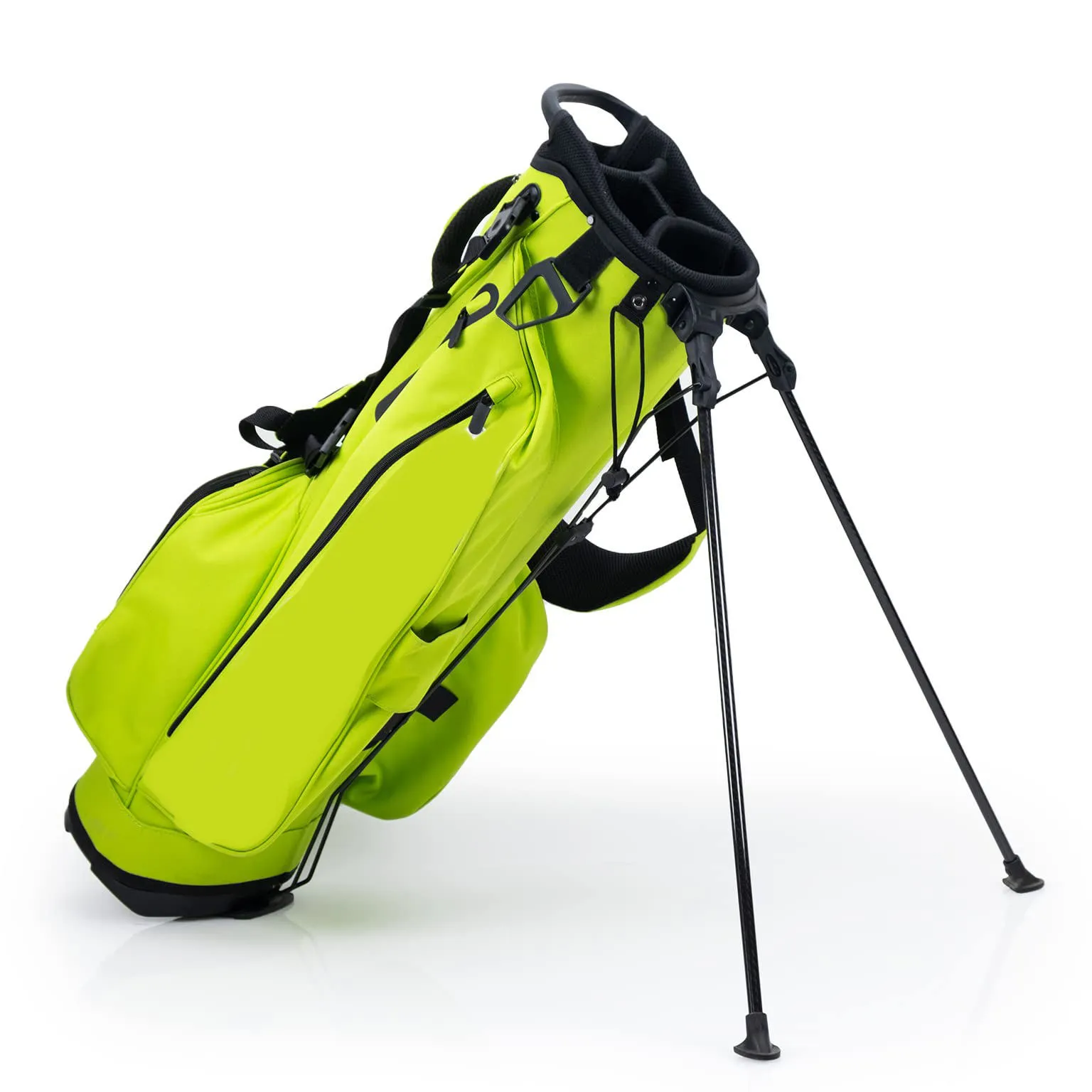 minimalist single-block and dual-tone golf sunday bag styling